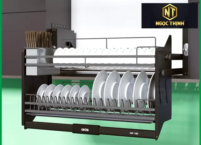 GIÁ BÁT NÂNG HẠ NAN DẸT INOX 304  tại Tam An